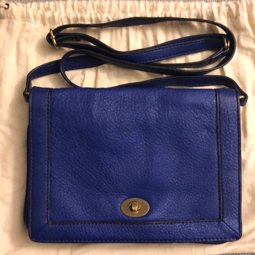 J Crew Whittier leather crossbody bag
